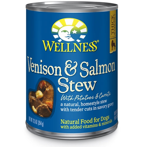 Wellness Venison and Salmon Stew Dog Formula