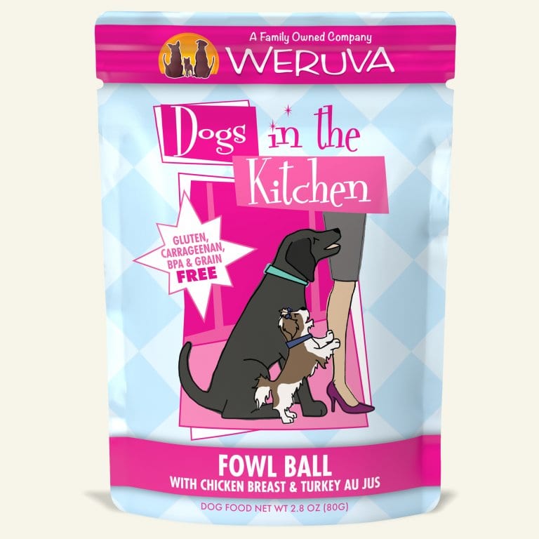 Weruva DITK Fowl Ball Wet Dog Food Pouches