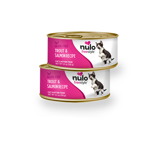 Nulo FreeStyle Grain Free Trout and Salmon Pate Canned Cat Food