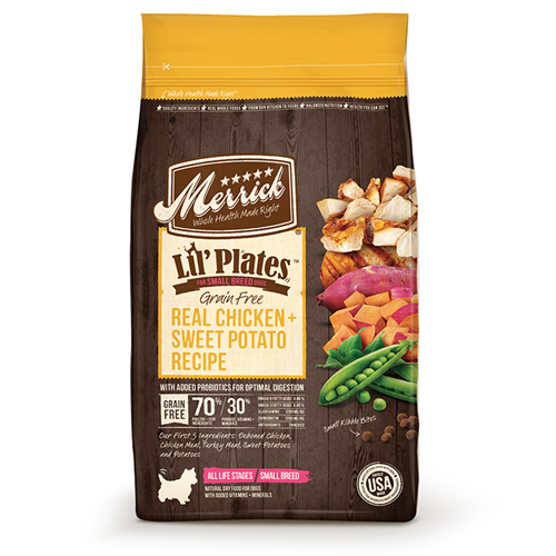 Merrick Lil Plates Grain Free Chicken & Sweet Potatoes Recipe Dry Dog Food