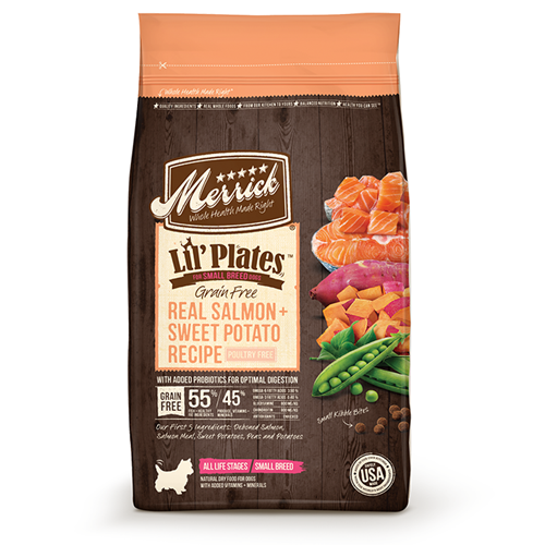 Merrick Lil Plates Grain Free Salmon & Sweet Potatoes Recipe Dry Dog Food