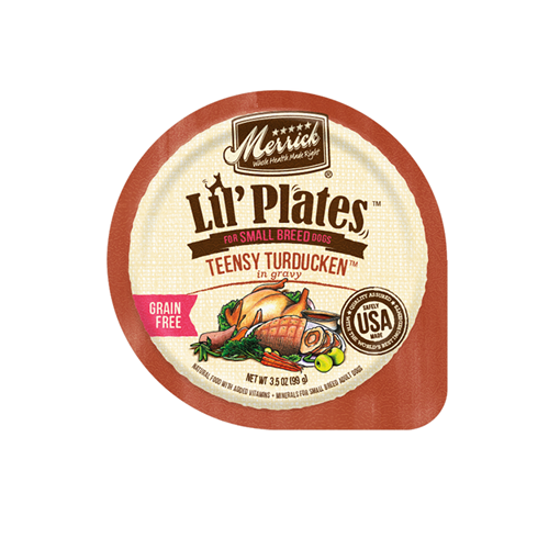 Merrick Lil Plates Grain Free Teensy Turducken Wet Dog Food Hearty Pet
