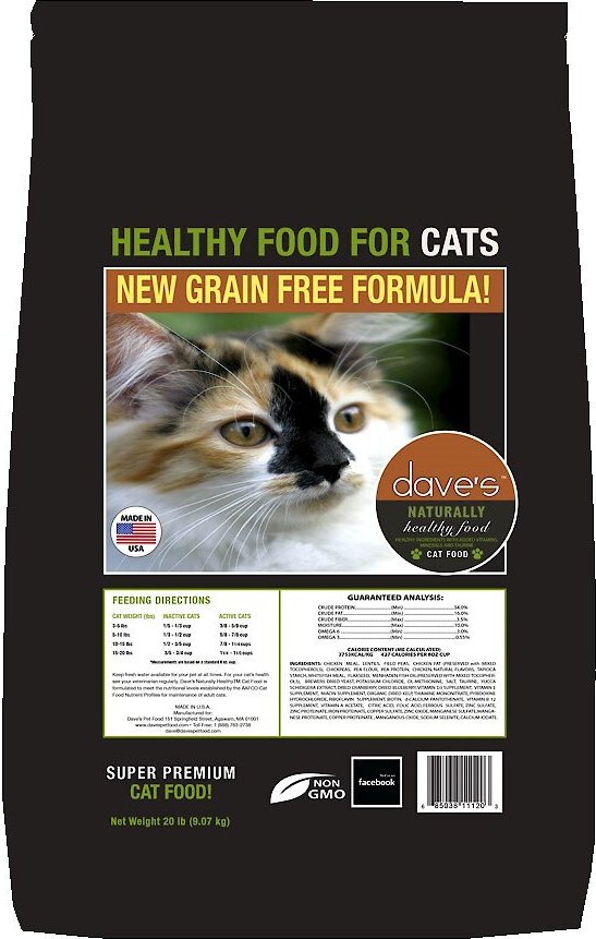 Dave’s Naturally Healthy Adult Dry Cat Food - Main Image