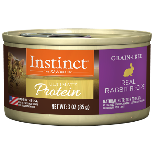 Nature's Variety Instinct Ultimate Protein Rabbit Formula Canned Cat Food