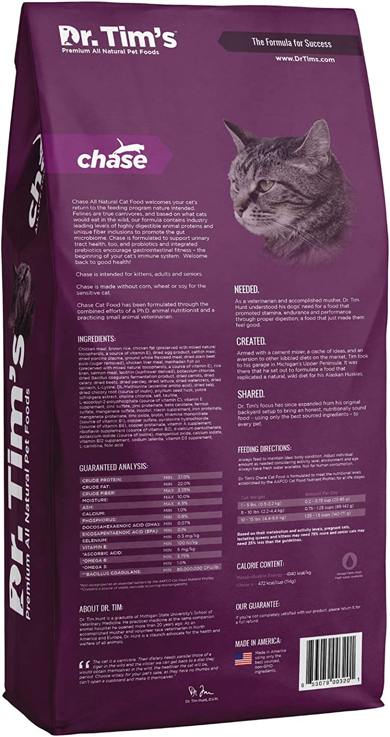 Dr. Tim's Chase Cat Food