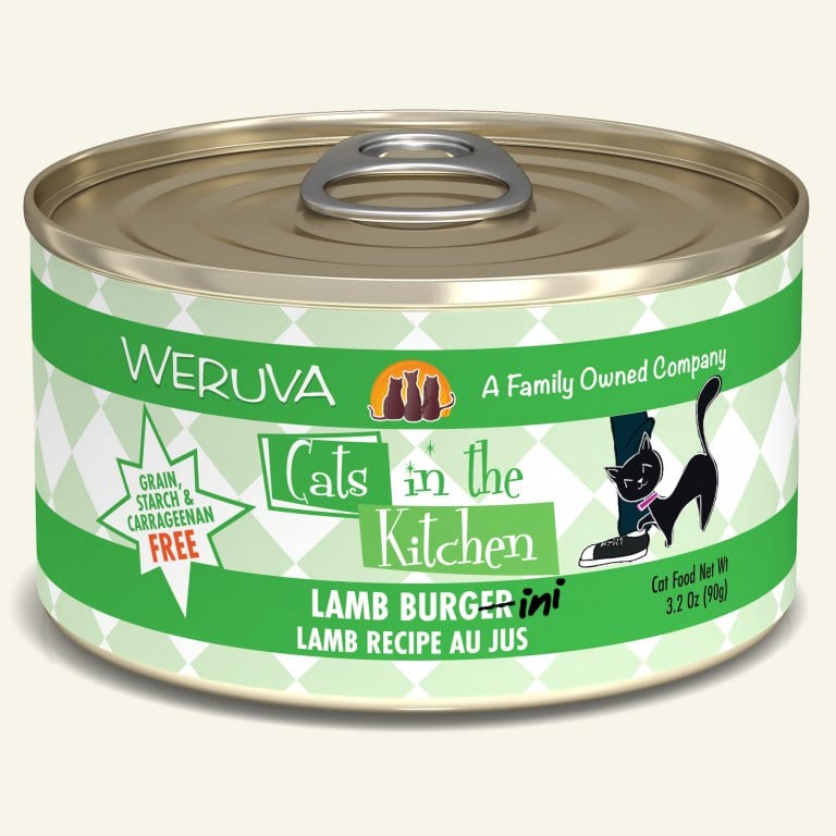 Weruva Cats in the Kitchen Lamb Burgerini Cat Food