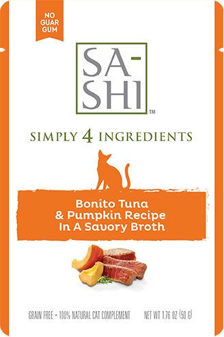 SA-SHI Aku Tuna & Pumpkin In A Savory Broth Wet Cat Food