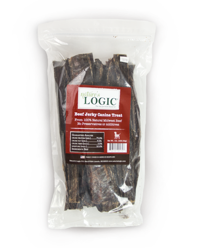 Nature's Logic Beef Jerky Canine Treat
