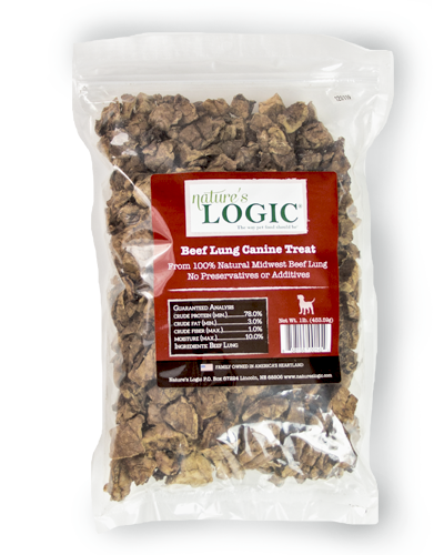 Nature's Logic Beef Lung Canine Treat