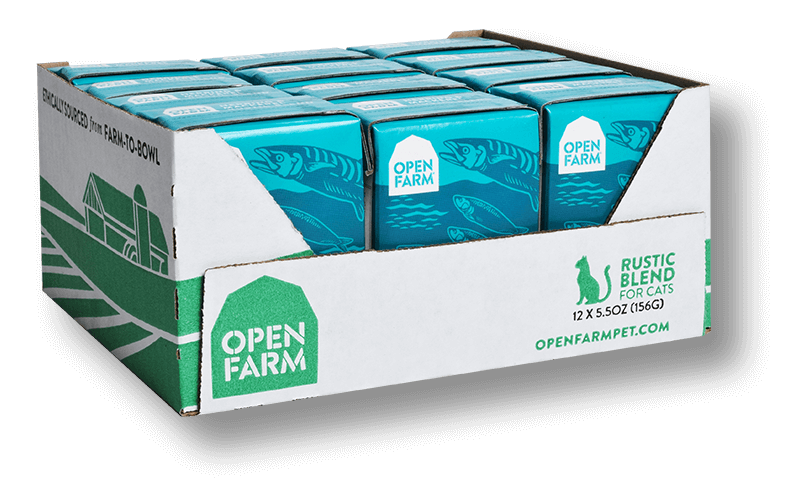 OPEN FARM Grain-Free Herring & Mackerel Rustic Blend for Cats