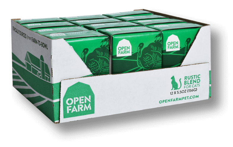 OPEN FARM Grain-Free Homestead Turkey Rustic Blend for Cats