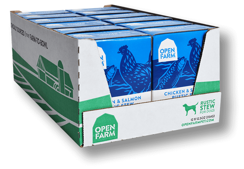 OPEN FARM Grain-Free Chicken & Salmon Rustic Blend for Dogs