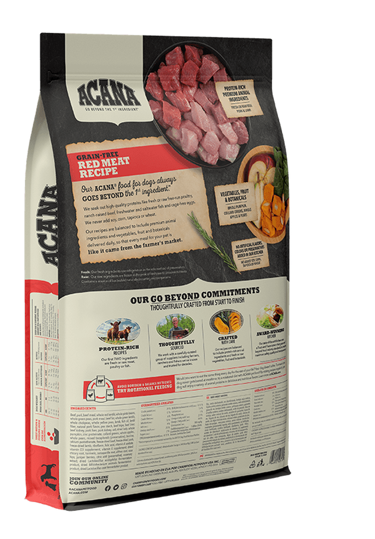 ACANA Heritage Red Meat Formula Dry Dog Food