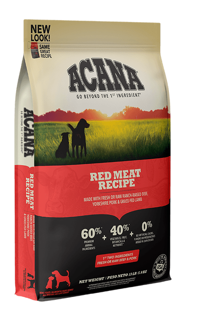 ACANA Heritage Red Meat Formula Dry Dog Food