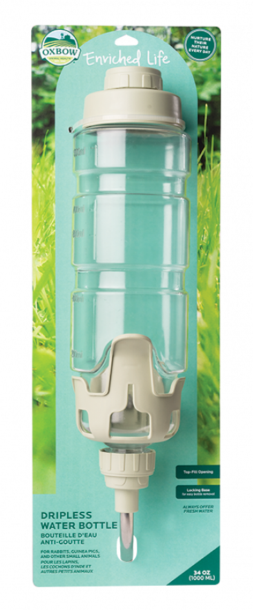 Oxbow Animal Health Enriched Life Dripless Water Bottle