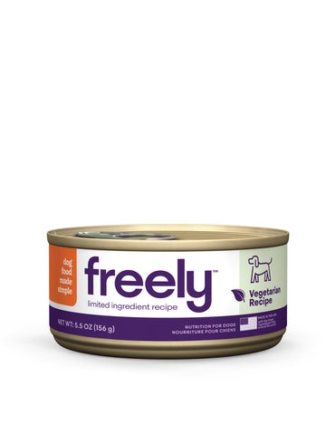 Freely Vegetarian Recipe for Adult Dogs Wet Food