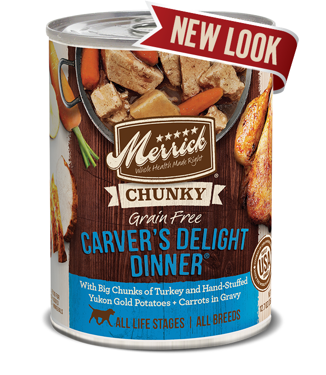 Merrick Chunky Carver's Delight Can Dog Food