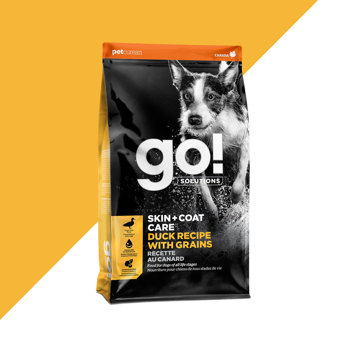 Go! Solutions Skin and Coat Care Duck Recipe for Dogs