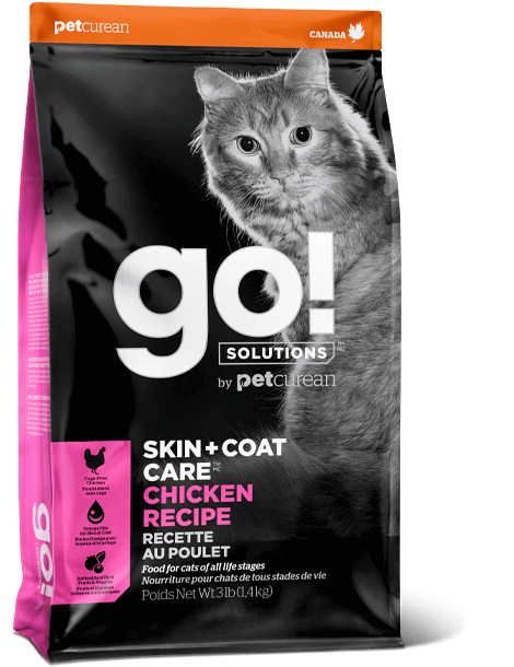 Go! Solutions Skin + Coat Care Chicken Recipe for Cats