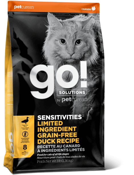 Go! Sensitivities Limited Ingredient Grain Free Duck Recipe for Cats