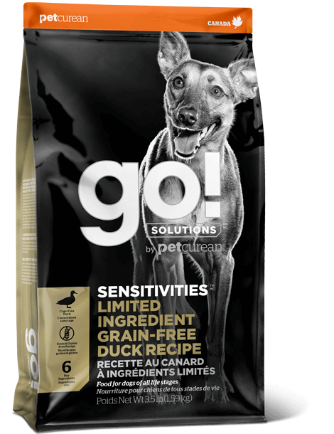 Go! Sensitivities Limited Ingredient Grain Free Duck Recipe for Dogs