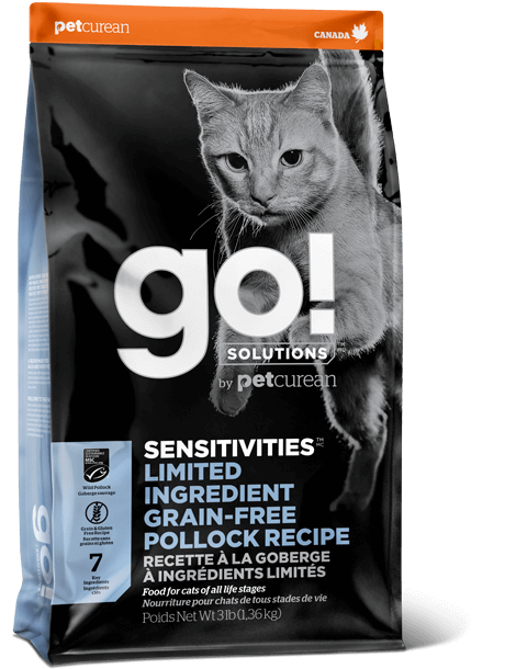 Go! Sensitivities Limited Ingredient Grain Free Pollock Recipe for Cats