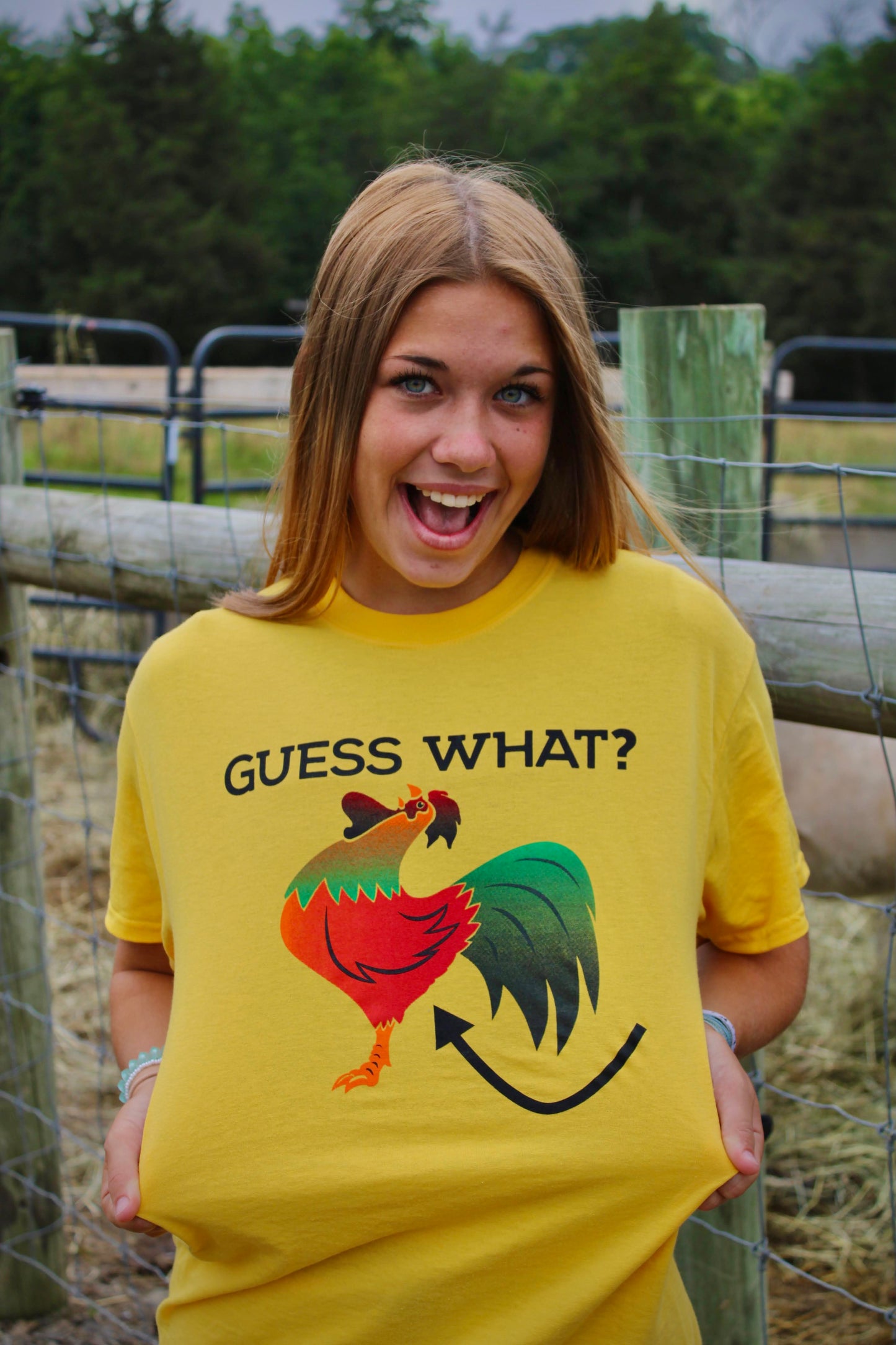 Chicken Butt Daisy T-Shirt
