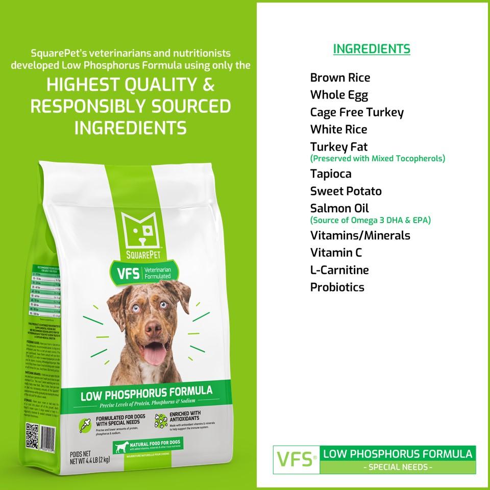 SquarePet VFS Canine Low Phosphorus Formula Dry Dog Food