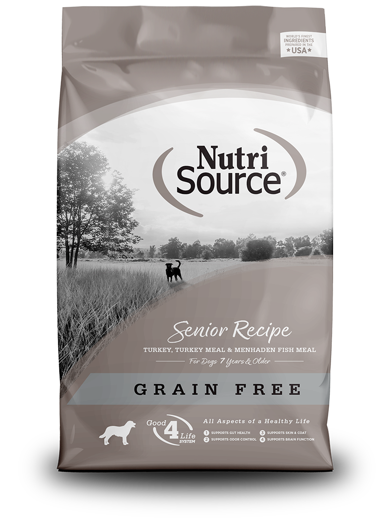 Nutrisource Grain Free Senior Formula Dry Dog Food