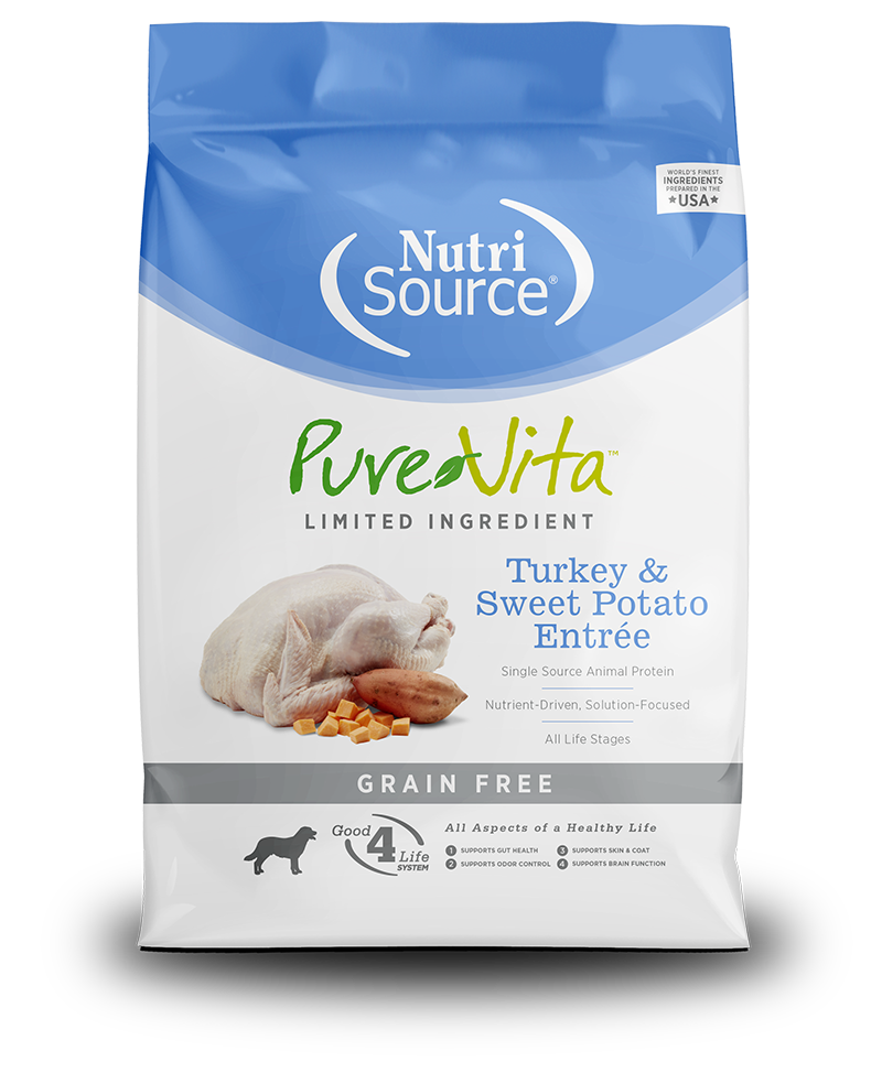 PureVita Grain Free Turkey & Sweet Potato Dry Dog Food