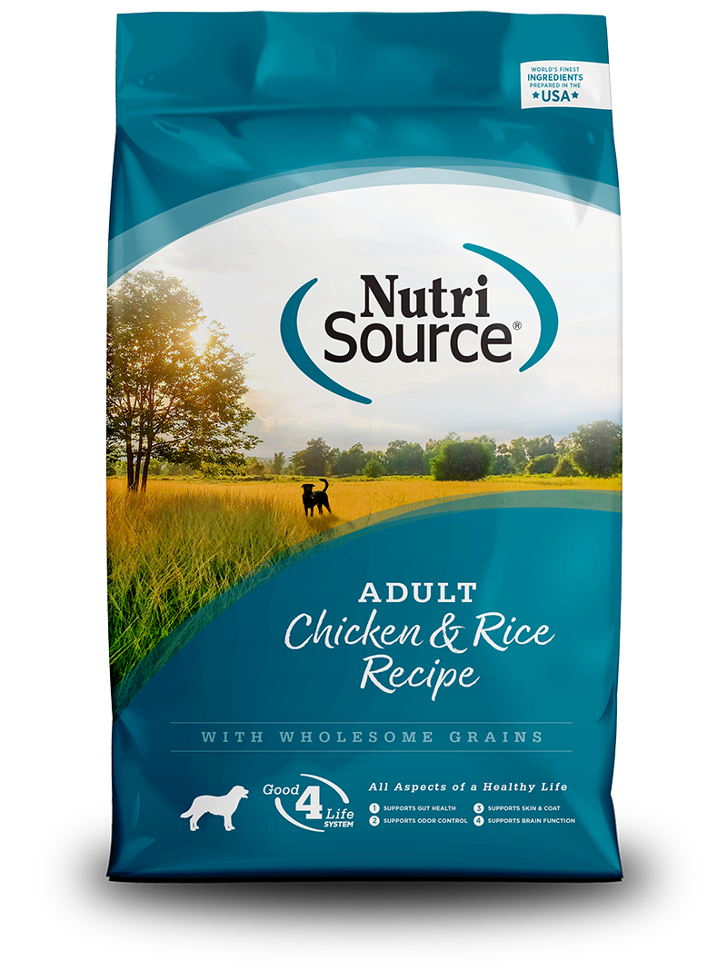 Nutrisource Adult Chicken and Rice Formula Dry Dog Food