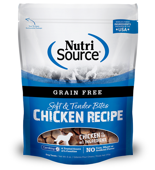 Nutrisource Grain Free Chicken Dog Treats