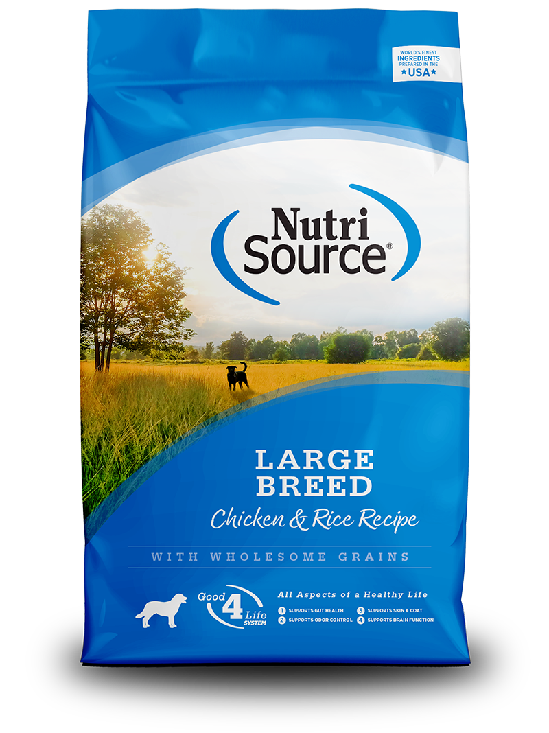 Nutrisource Large Breed Adult Chicken and Rice Dry Dog Food
