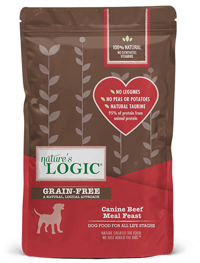 Nature's Logic Grain Free Beef Meal Feast Dry Dog Food