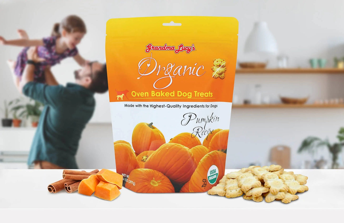 Grandma Lucy's Organic Pumpkin Dog Treat