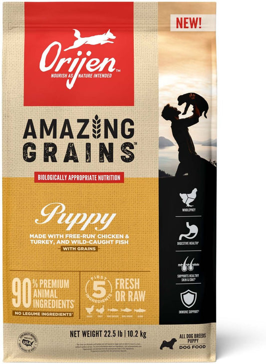 Orijen Amazing Grains Puppy Dry Food