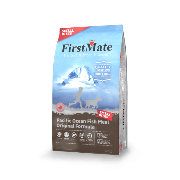 FirstMate Grain Free Limited Ingredient Diet Pacific Ocean Fish Meal Original Formula Small Bites Dry Dog Food
