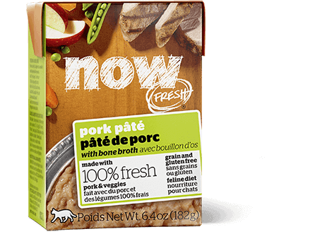Now! Fresh Grain Free Pork Pâté for cats