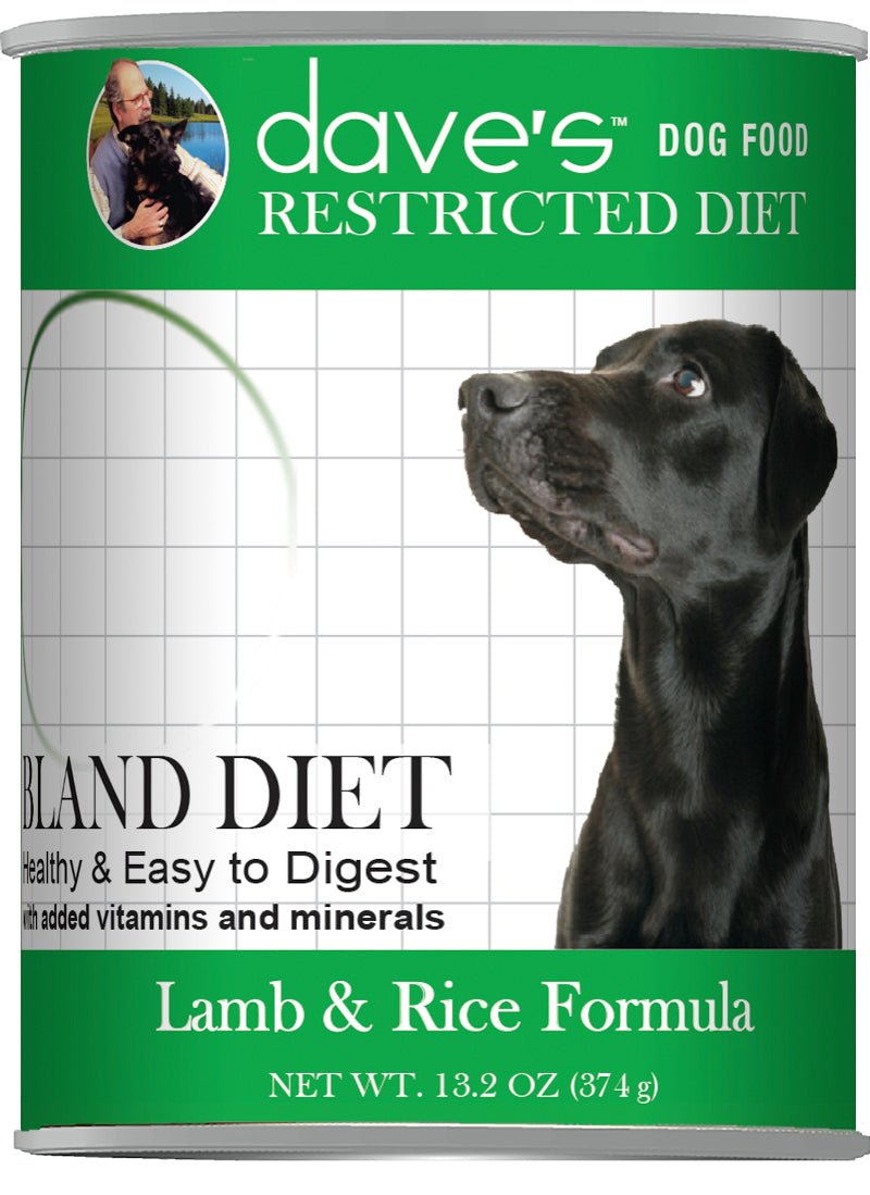 Restricted Diet Bland Lamb & Rice Formula Canned Dog Food