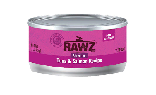 RAWZ Shredded Tuna & Salmon Canned Cat Food