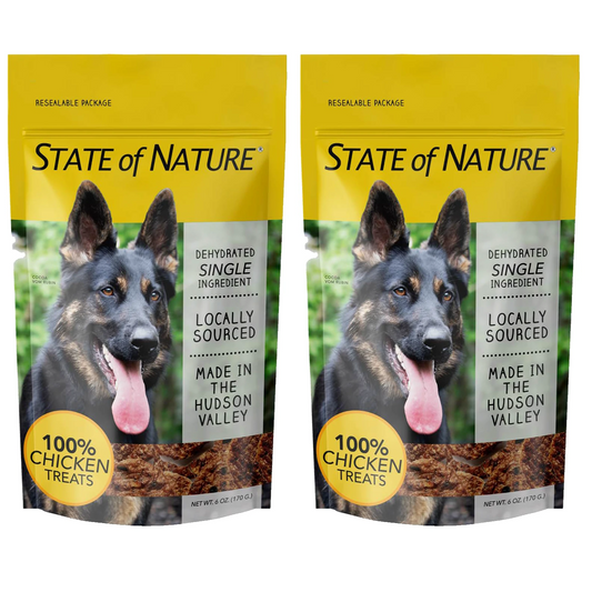 State of Nature Single Ingredient Dehydrated Chicken Dog Treats