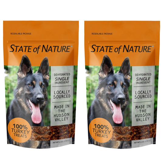 State of Nature Single Ingredient Dehydrated Turkey Dog Treats