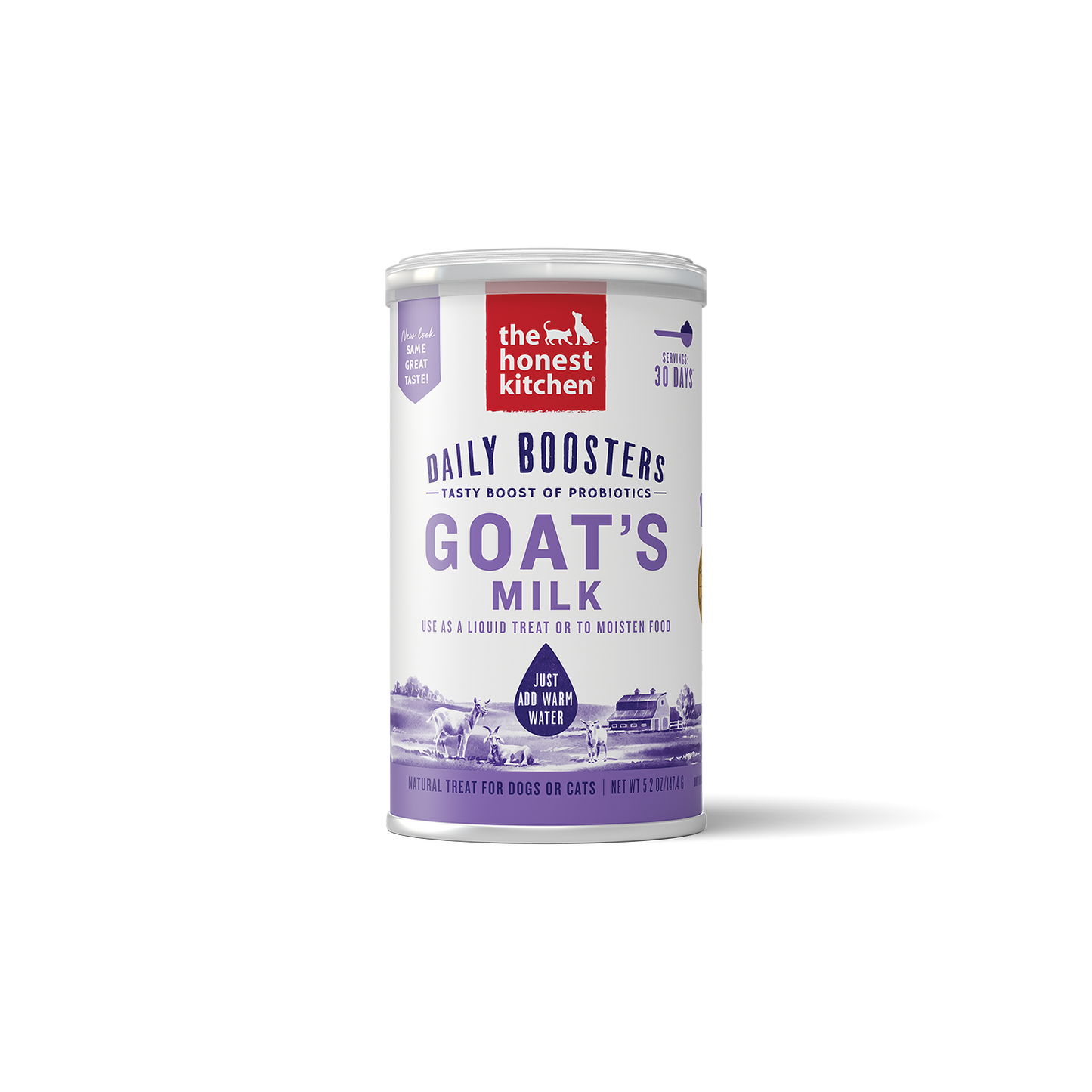 The Honest Kitchen Daily Boosters Instant Goat's Milk with Probiotics