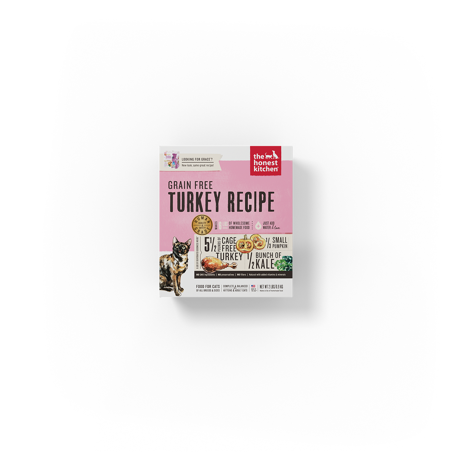 The Honest Kitchen Dehydrated Grain Free Turkey for Cats