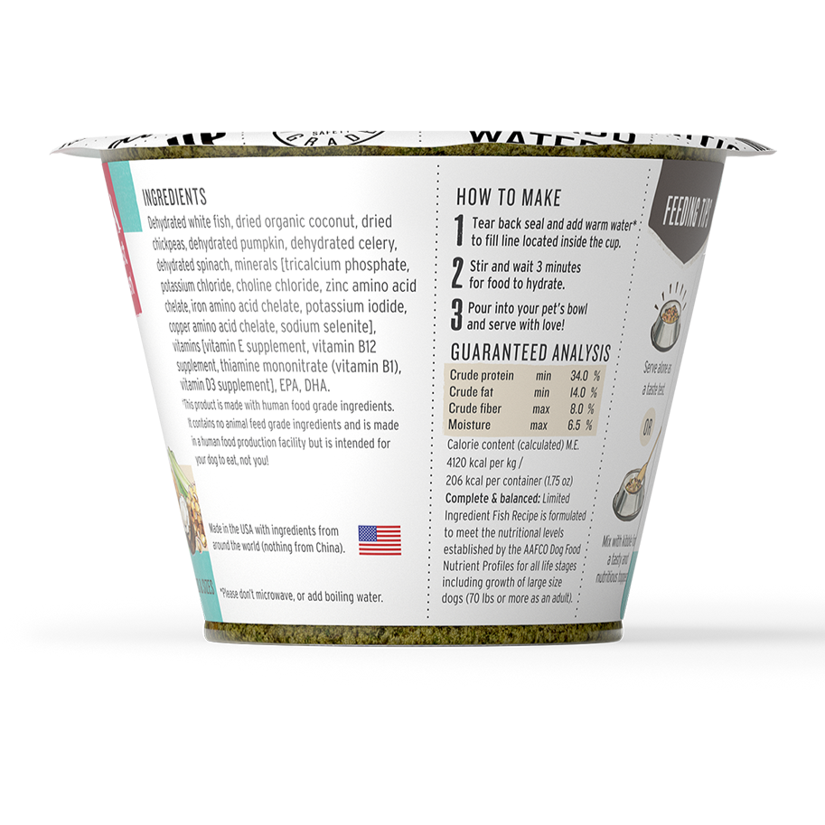 The Honest Kitchen Dehydrated Limited Ingredient Fish Dog Food