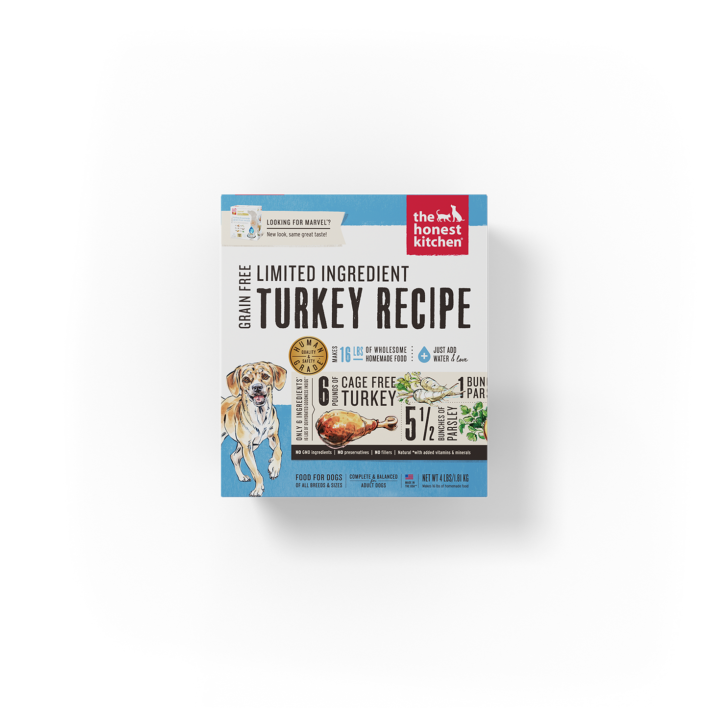 The Honest Kitchen Dehydrated Limited Ingredient Turkey Dog Food