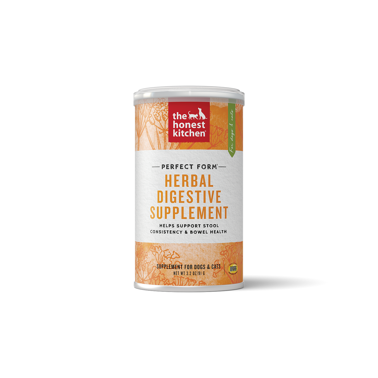 The Honest Kitchen Perfect Form Herbal Digestive Supplement for Dogs & Cats