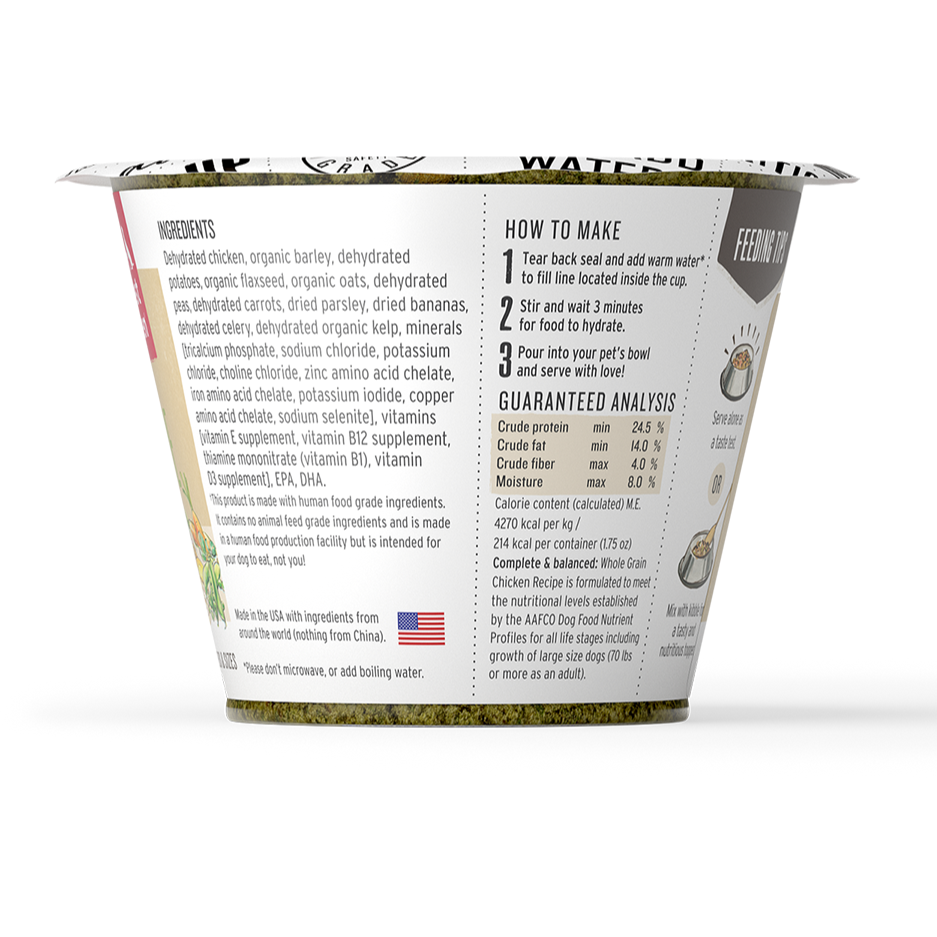 The Honest Kitchen Dehydrated Whole Grain Chicken for Dogs