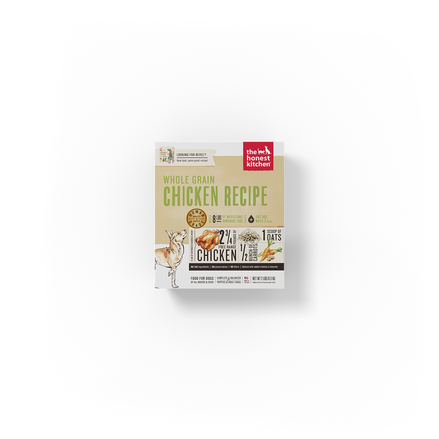 The Honest Kitchen Dehydrated Whole Grain Chicken for Dogs