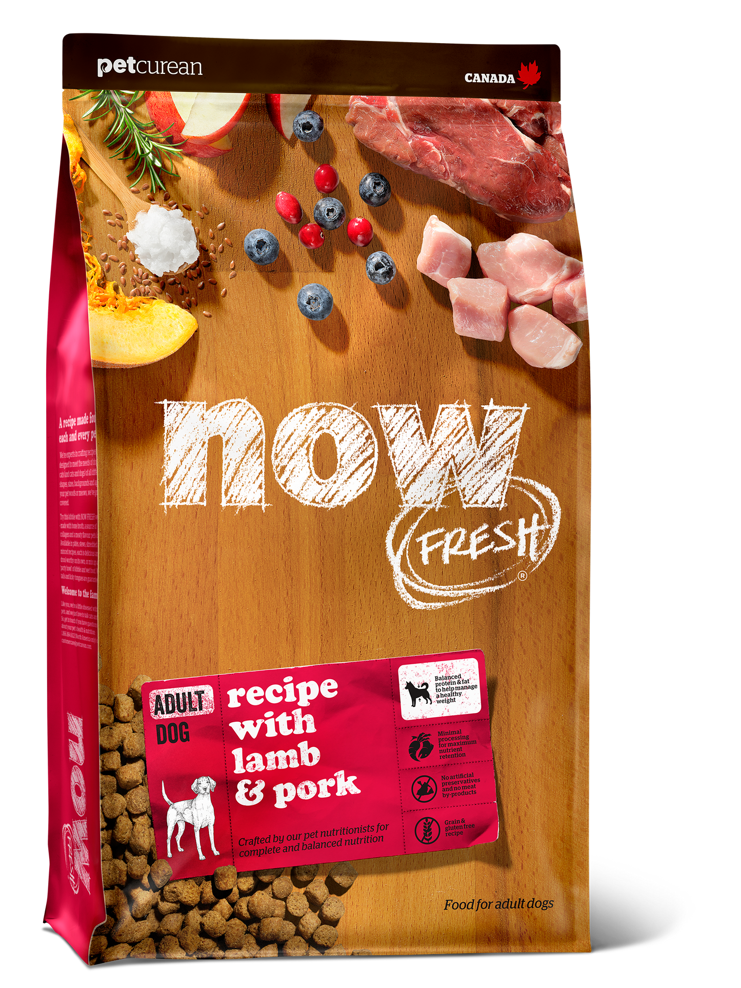 Now! Fresh Grain Free Red Meat Recipe for Adult Dogs